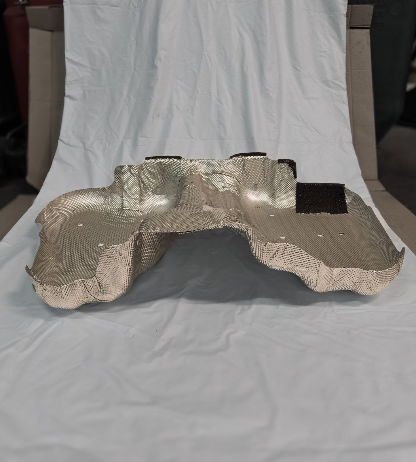 Saab 9-3 XWD tank plate