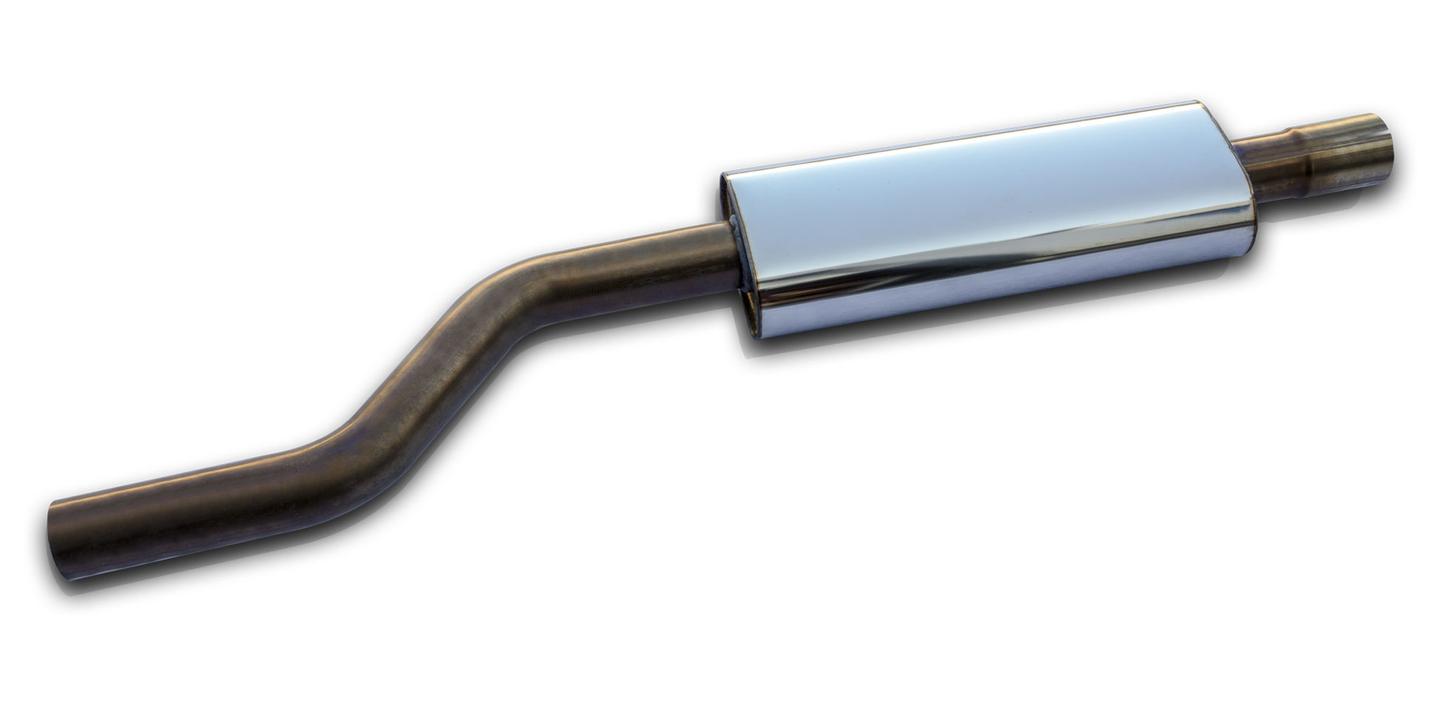 Heuschmid stainless steel twin exhaust system for SAAB 9-3 V6 and four-cylinder and all diesel