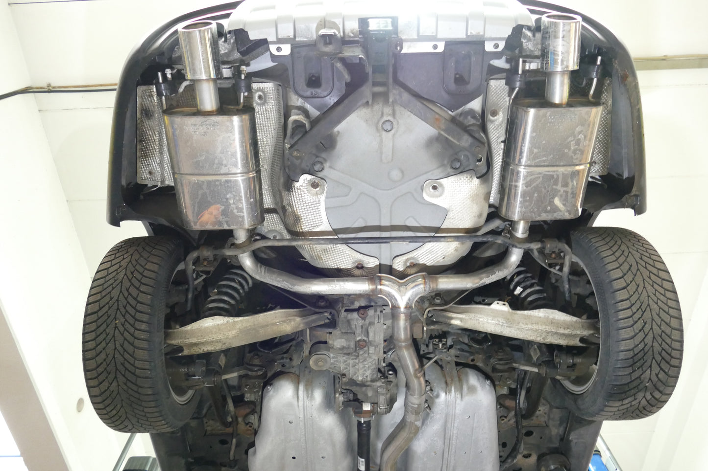 Heuschmid Edelstahl Auspuffanlage für SAAB 9-3 XWD
