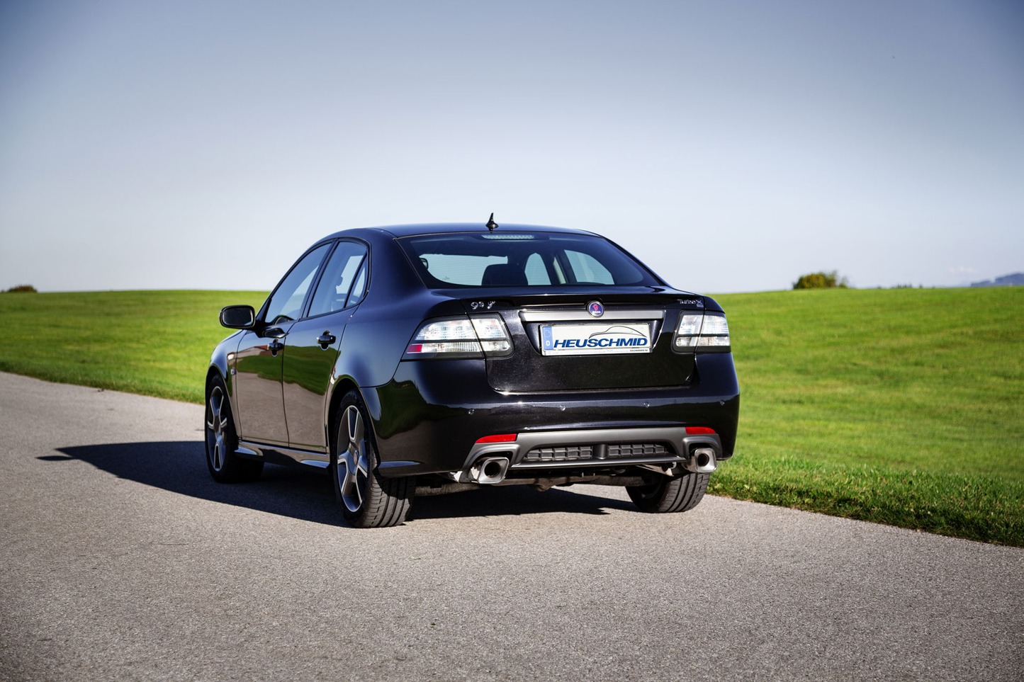 Heuschmid Edelstahl Auspuffanlage für SAAB 9-3 XWD