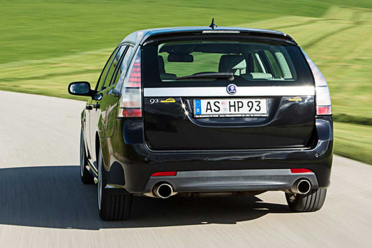 Heuschmid Edelstahl Doppelrohr-Auspuffanlage für SAAB 9-3 58L