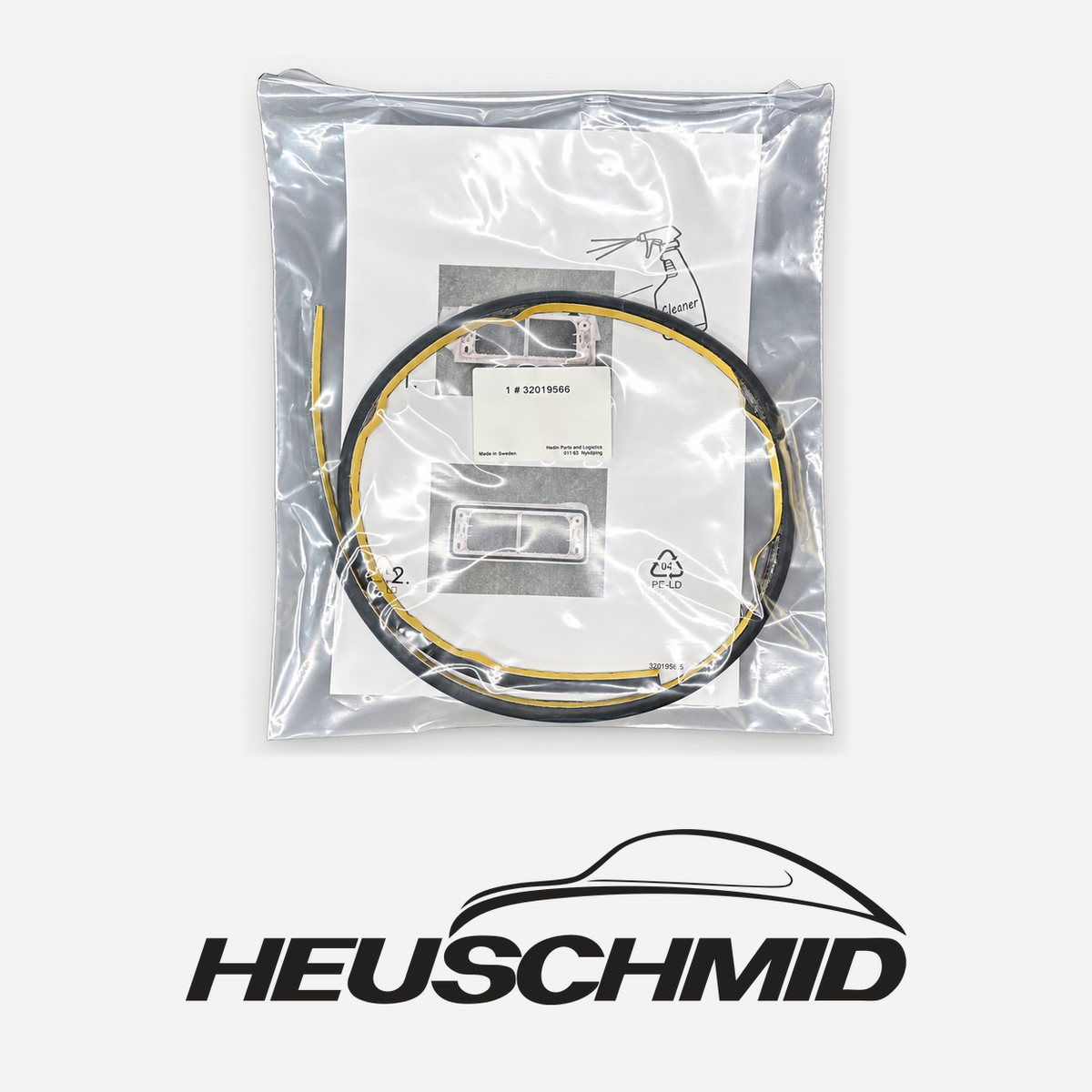 Seal filter housing interior Saab 9-3 32019566